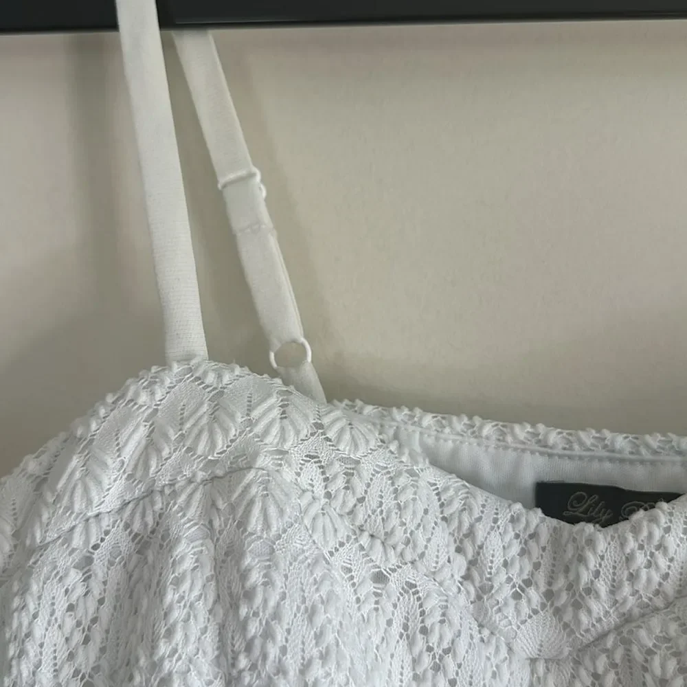 Lily Rose Floral Spaghetti Strap Maxi Dress Size M - Picture 7 of 7